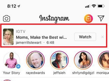 Instagram lisab IGTV videote kohta märguandeid.