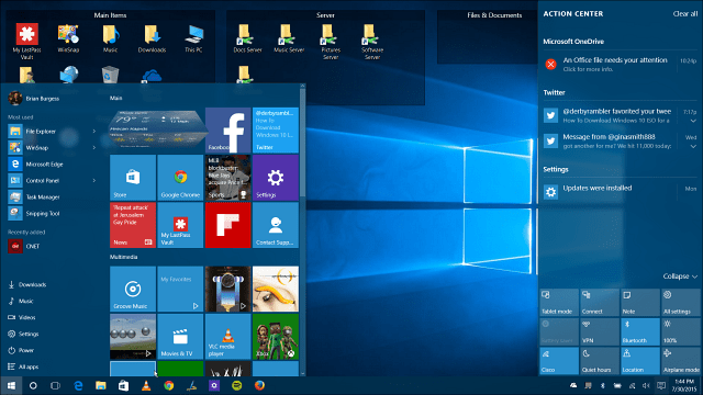 Windows 10 versiooniuuendus