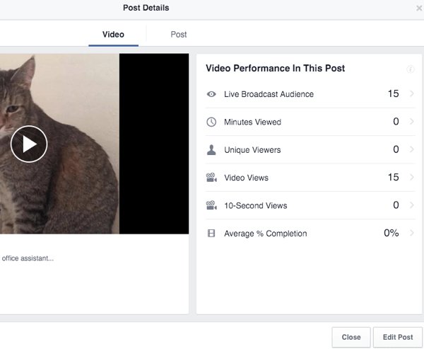 facebooki otseülekanded videost