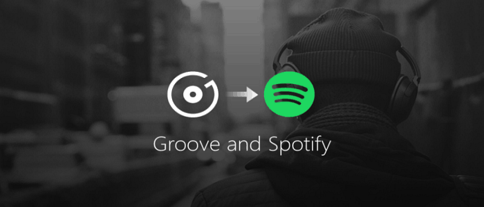 Spotify Microsoft Groove Music