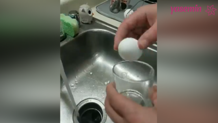 Ta keedas sellise tehnikaga keedetud muna.
