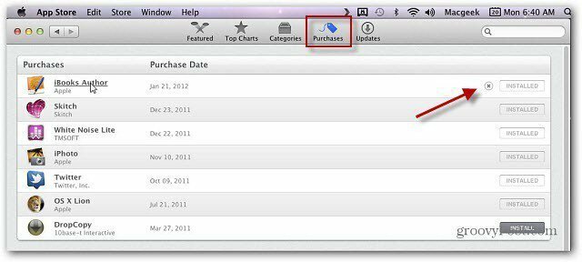 Mac App Store'i ikoon