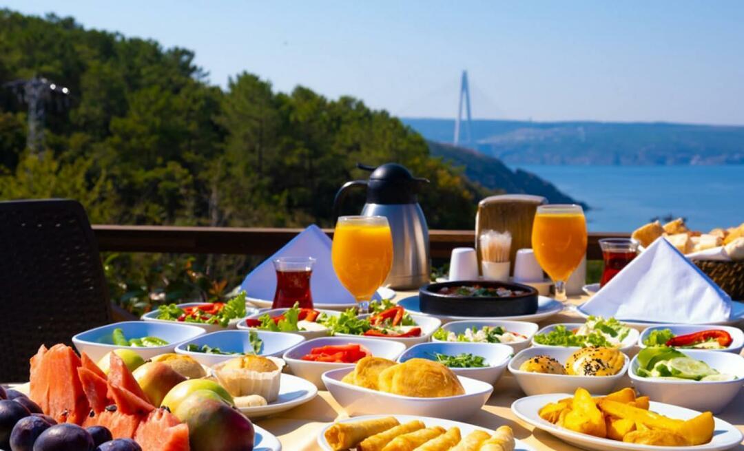 Kus on Istanbuli parimad hommikusöögikohad? Kus Istanbulis hommikusööki süüa?