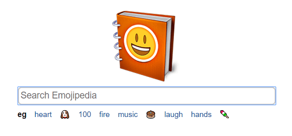 Emojipedia on emotikonide otsingumootor.