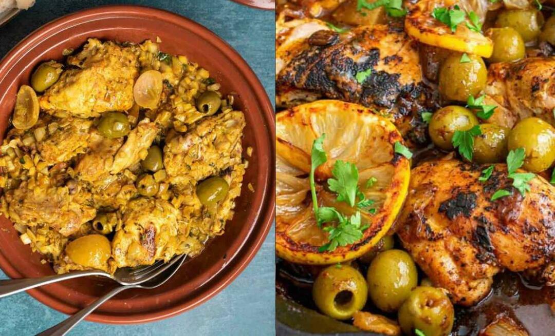 Kuidas teha Maroko kana? Maroko kana retsept neile, kes otsivad teistsugust maitset!