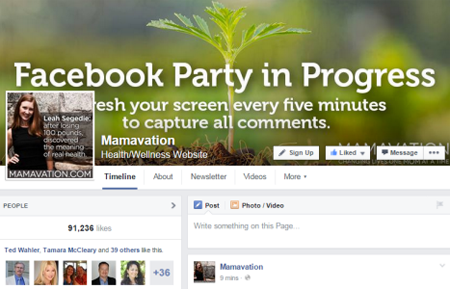 mamavation facebooki peo kaanepilt