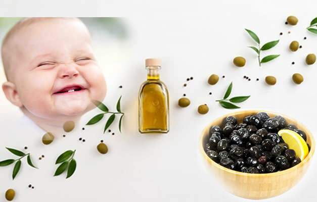 Oliivide kasutamine imikutel