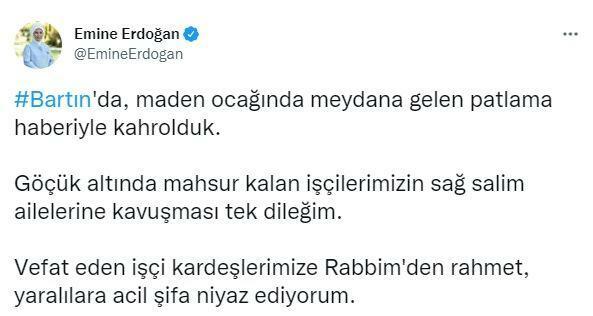 Emine Erdogani jagamine