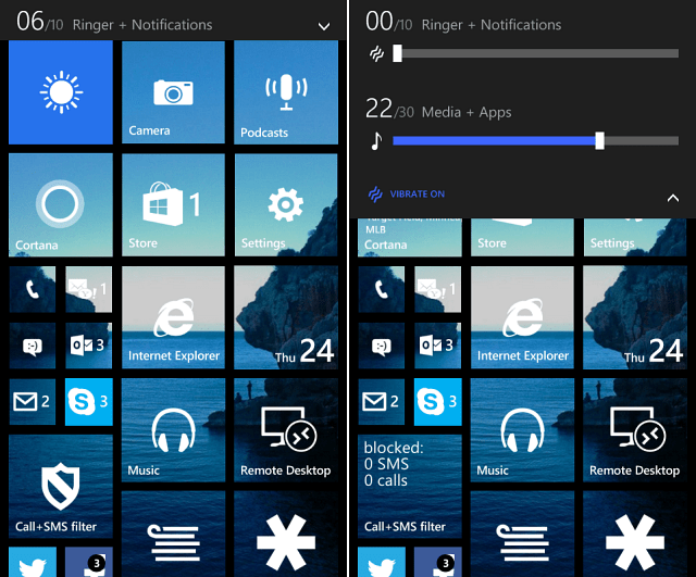 Windows Phone 8.1 näpunäide. Lülitage Ringers and Alarms Fast välja