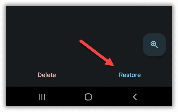 Kustutatud fotode taastamine Androidis