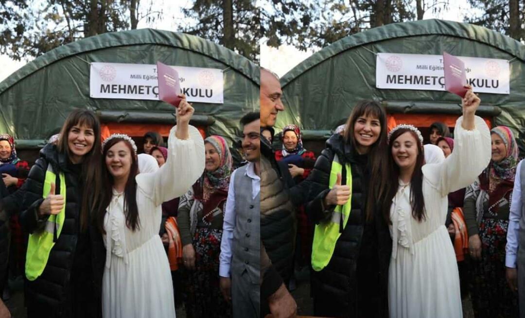 Emotsionaalne jagamine Aslı Tandoğanilt! Maavärina üle elanust sai paari abielu tunnistaja
