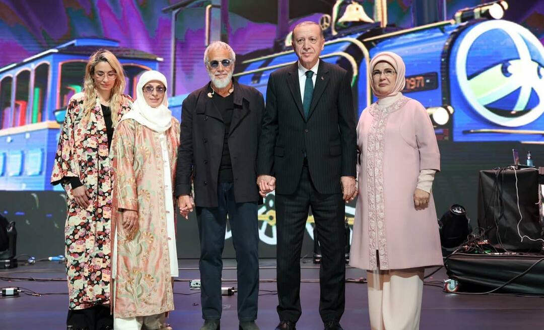 Emine Erdogan jagas Yusuf Islami kontserdilt!