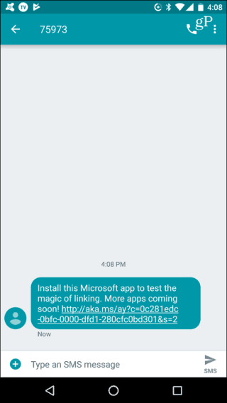 sms sõnum android