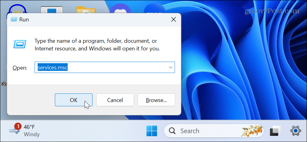 Kaugprotseduuri kõne ebaõnnestus Windows 11