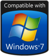 Windows 7, 32 bitine ja 64 bitine, on vastavalt ühilduvad