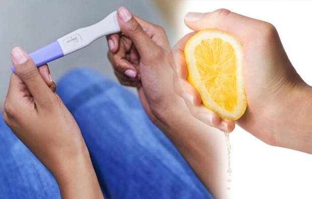 Kuidas teha sidruniga rasedustesti?