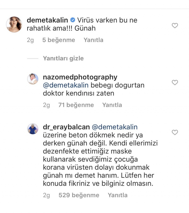 Kuulsa arsti tugev vastus Demet Akalıni "koroonaviiruse" hoiatusele!