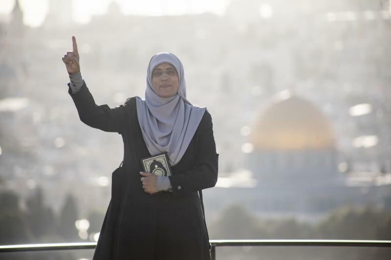 Masjid Al-Aqsa vabatahtlik naisvalvur: Aqsa kuni surmani ...