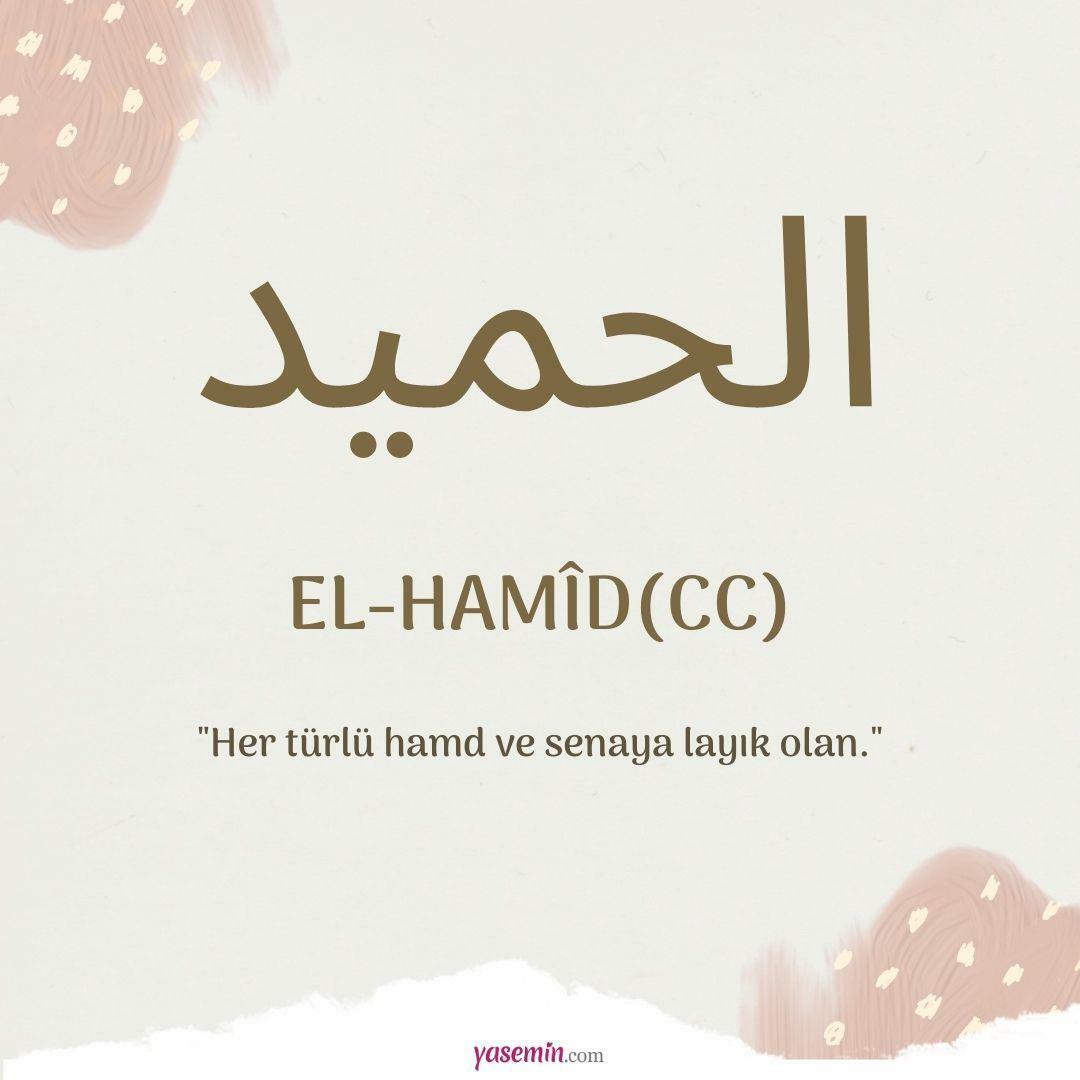 Mida tähendab al-Hamid (cc)?