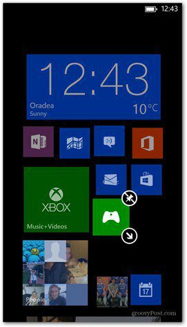 Kuidas kohandada Windows Phone 8 reaalaineid