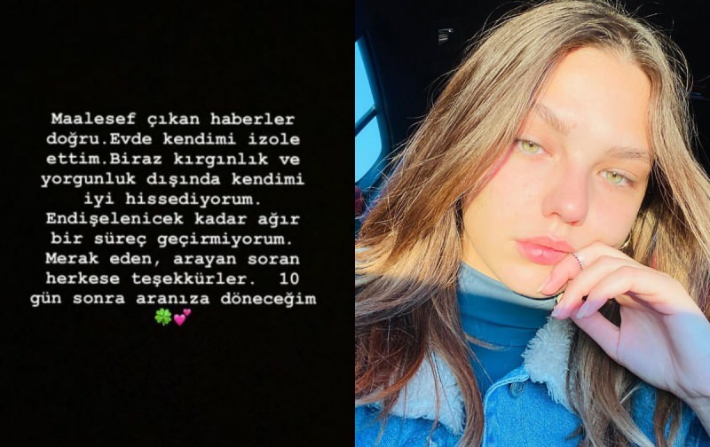 Kuzey Yıldız First Love'i Gökçe Nilsu Berfin Aktaşi koronaviiruse test oli positiivne!