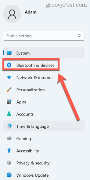 Windows 11 bluetooth ja seadmed