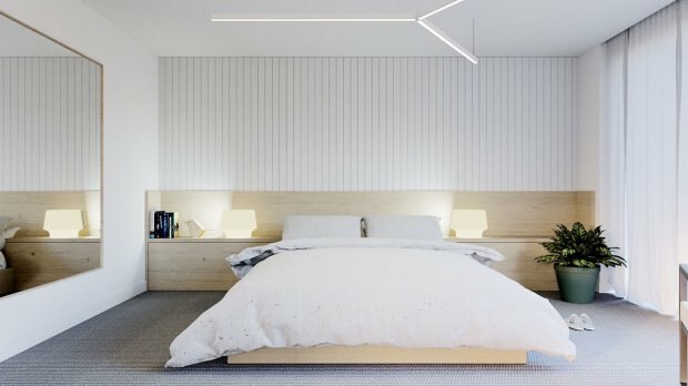 minimalistlik magamistoa kaunistamine