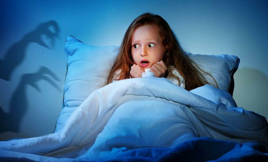 Kuidas tuleks läheneda öiste hirmudega lastele? Mis on öise hirmu põhjused?
