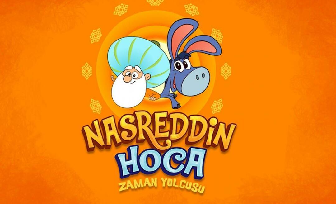 Veel üks hea uudis lastele TRT-st! "Nasreddin Hodja: ajarändur" visiooni kuupäev on teatavaks tehtud