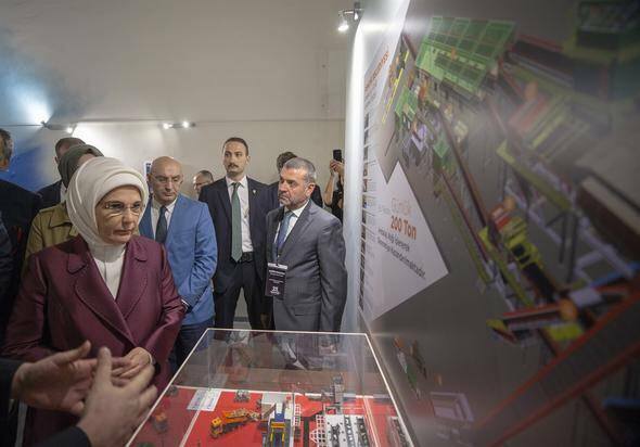 Esimene leedi Erdoğan ümberkujundamise projekti avamisel Kentparkis!
