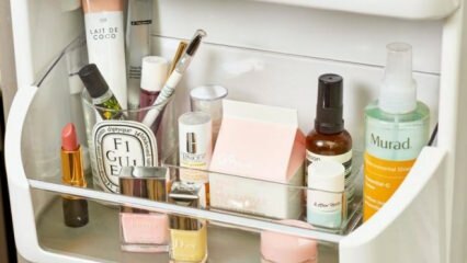 Kosmeetikatooted, mida tuleb hoida külmkapis