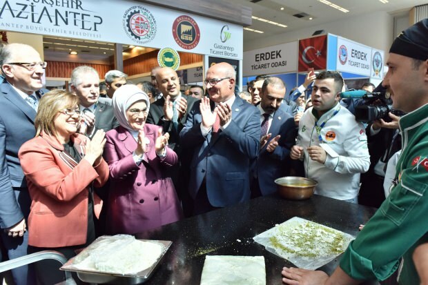 Esimene leedi Erdoğan külastas Gaziantepi boksi