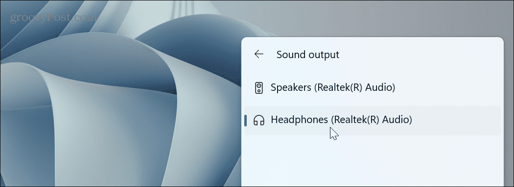 Windows 11 ei tuvasta kõrvaklappe