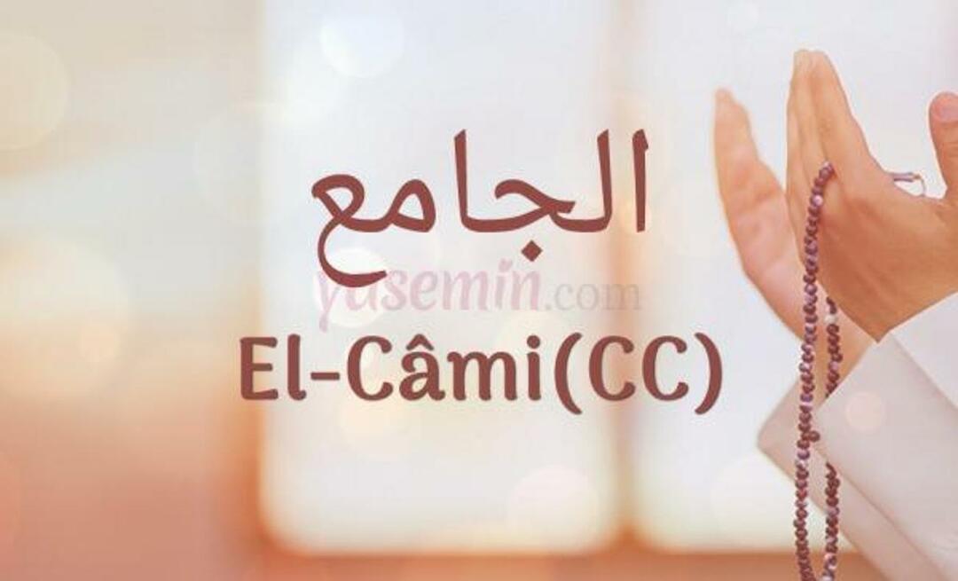Mida tähendab Al-Cami (c.c)? Millised on Al-Jami (c.c) voorused?