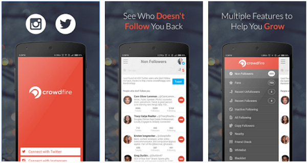 Crowdfire aitab teil avaldada Twitteris ja Instagramis, hallata oma jälgijaid ja palju muud.