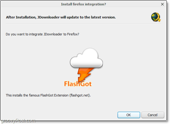 jdownloader flashgot Firefoxi plugin