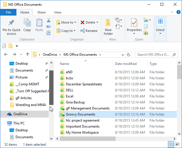 Kohalikust OneDrive kaustast kustutatud failide taastamine