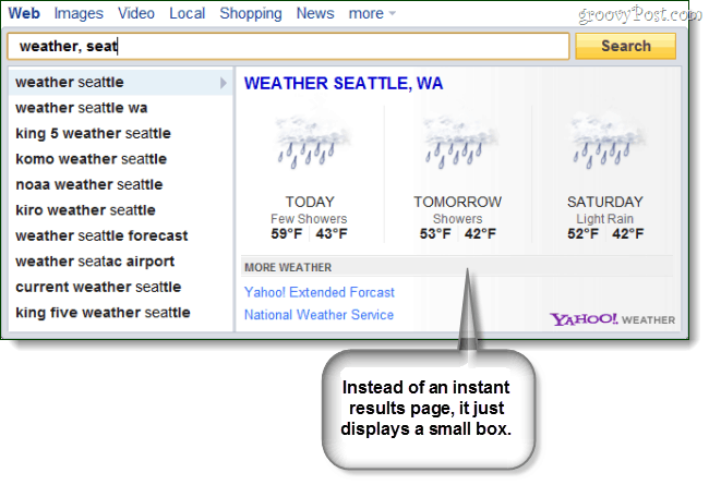 Yahoo käivitas vastuseks Google Instantile otsingu Direct
