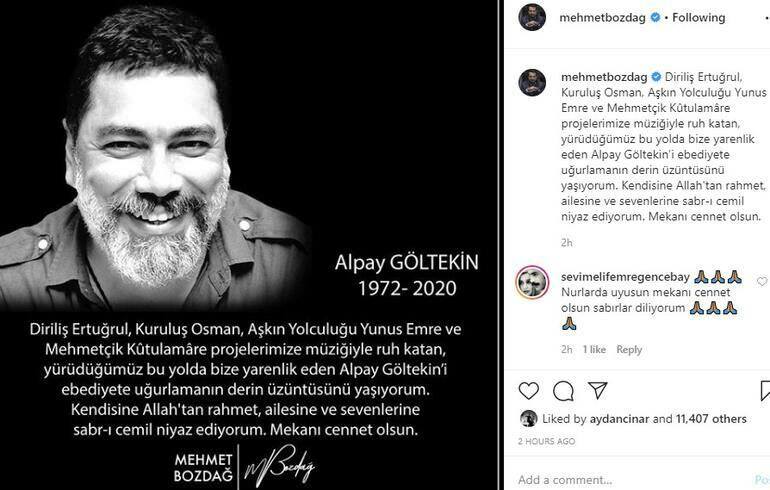 Muusik Alpay Göltekin lahkus oma viimasel teekonnal