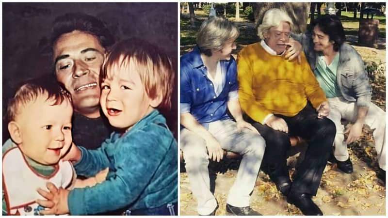 Cüneyt Arkın jagas oma lastele 40 aastat tagasi tehtud fotosid