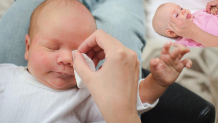 Kuidas eemaldada imikutel kortsud? Põhjustab imikutel silmade tuhmumist? Burr massaaž rinnapiimaga