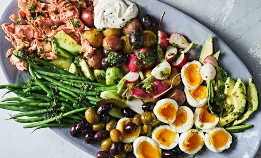 Kuidas teha Niçoise salatit? Niçoise salati retsept