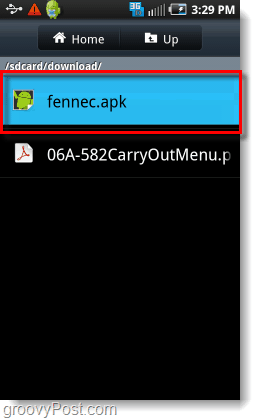 laadige alla fennec.apk Firefoxi androidi installija