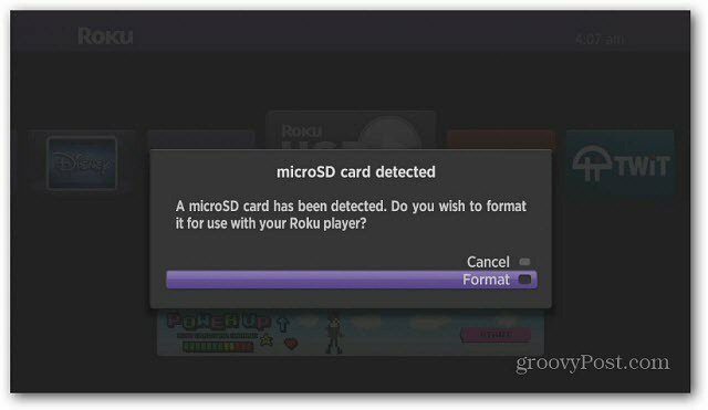 Tuvastatud microSD-kaart
