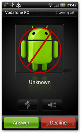 Android: kuidas teatud kontaktidest kõnesid tagasi lükata