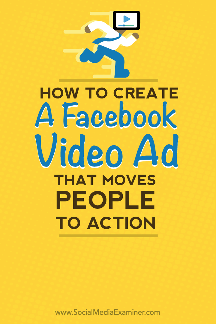 kuidas luua facebooki reklaami, mis liigutab inimesi tegutsema