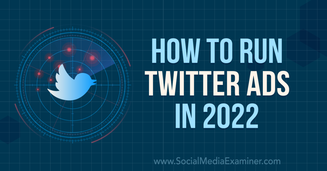 Twitteri reklaamide esitamine 2022. aasta sotsiaalmeedia uurijas