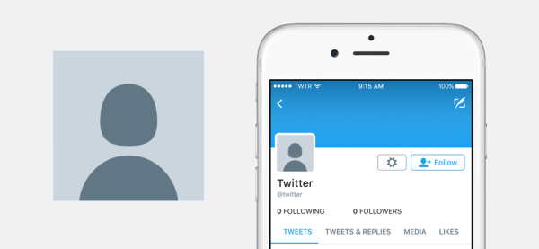 Twitter paljastas uute kontode jaoks uue vaikeprofiilifoto.