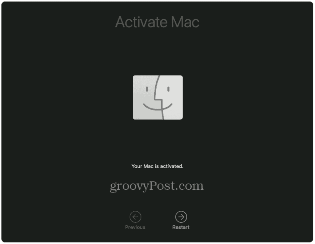 Puhas installi macOS Monterey aktiveerige Mac