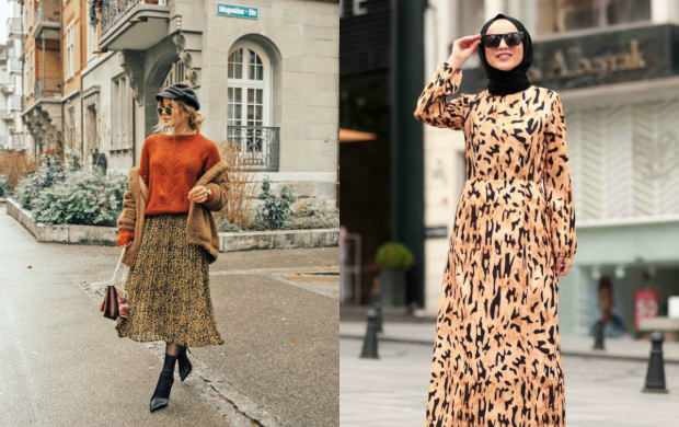leopardi seeliku kombinatsioonid hijab